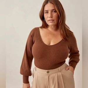Reformation Hart cashmere sweater